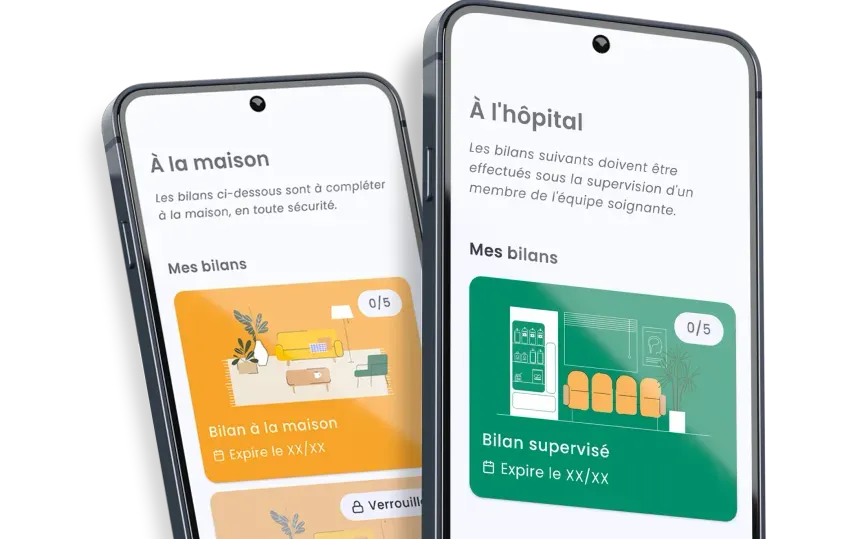Applications mobiles dédiées aux patients